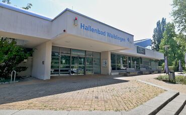 Das Hallenbad in Waiblingen.