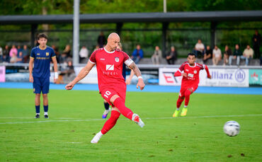 Verwandelt sicher vom Punkt: SG-Torjäger Matthias Morys.