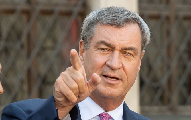 CSU-Chef Markus Söder beteuert, dass die CSU «auf keinen Fall» einen Kanzlersturz initiieren werde. (Archivbild)