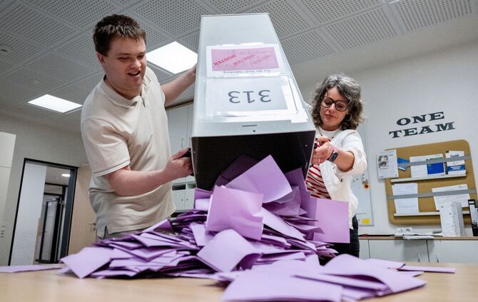Kommunalwahl in Niedersachsen - Auszählung