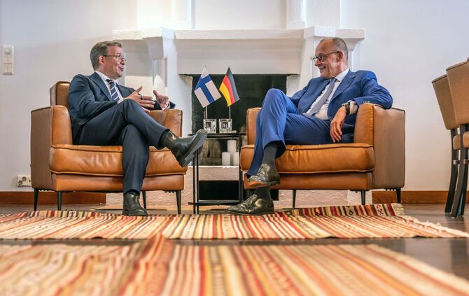 Arktis-Gipfel in Finnland - Kanzler Merz