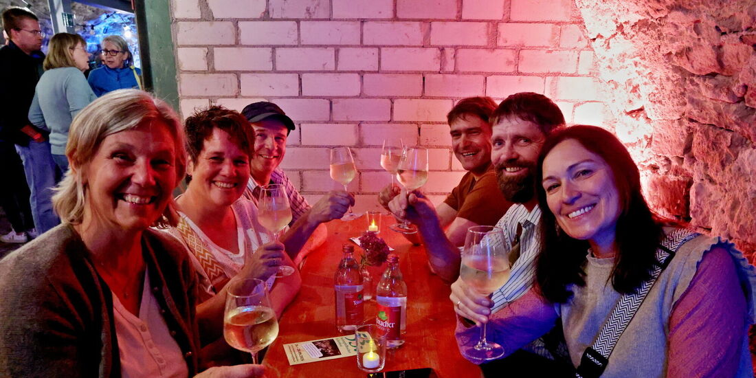 Die "Underground Winebar" in Strümpfelbach bei der Nacht der Keller im Vorjahr.