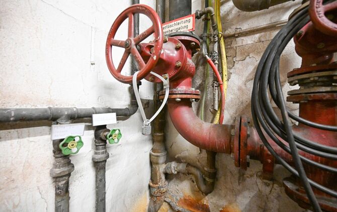 Der denkmalgeschützte Littmann-Bau ist überaus baufällig.(Archivbild)