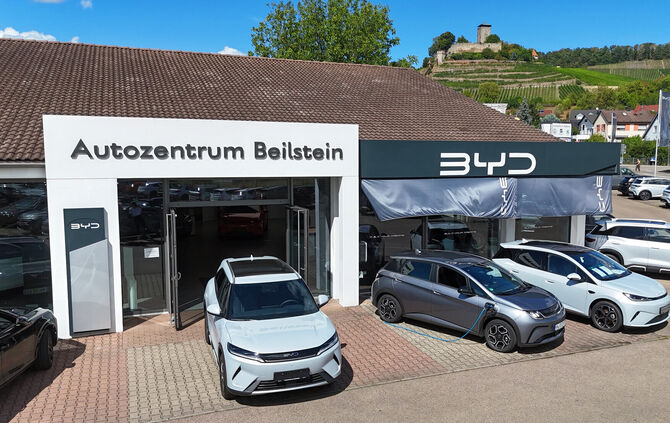 Das Autozentrum Beilstein ist neuer Vertragspartner für die Elektromarke BYD und setzt damit einen wichtigen Meilenstein beim Au