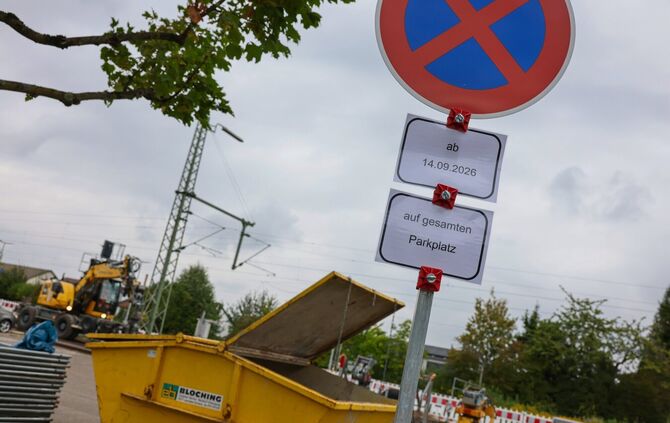Die Bauarbeiten am P+R-Parkplatz an der S-Bahn-Haltestelle Endersbach haben mit einer Woche Verspätung begonnen.