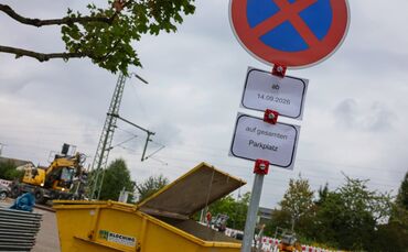 Die Bauarbeiten am P+R-Parkplatz an der S-Bahn-Haltestelle Endersbach haben mit einer Woche Verspätung begonnen.