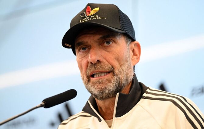DFB-Pressekonferenz mit Bundestrainer Klopp