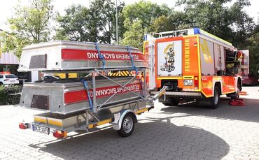 Rettungskräfte der Feuerwehr Backnang waren vor Ort im Einsatz.