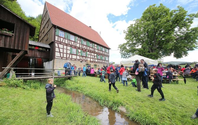Ein lohnendes Ausflugsziel an diesem Sonntag: Die Heinlesmühle bei Alfdorf. (Archivbild)