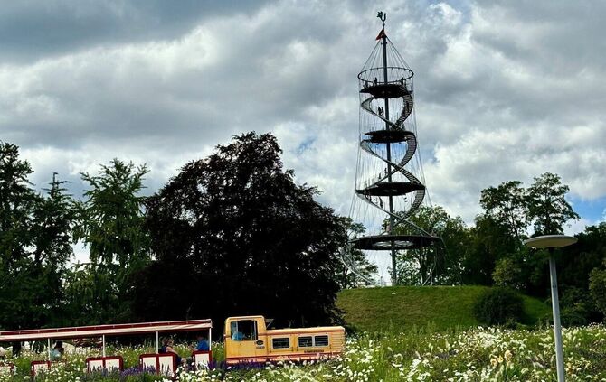 Klassiker in Stuttgart: die Killesbergbahn.