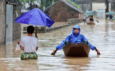 Überschwemmungen in Vietnam