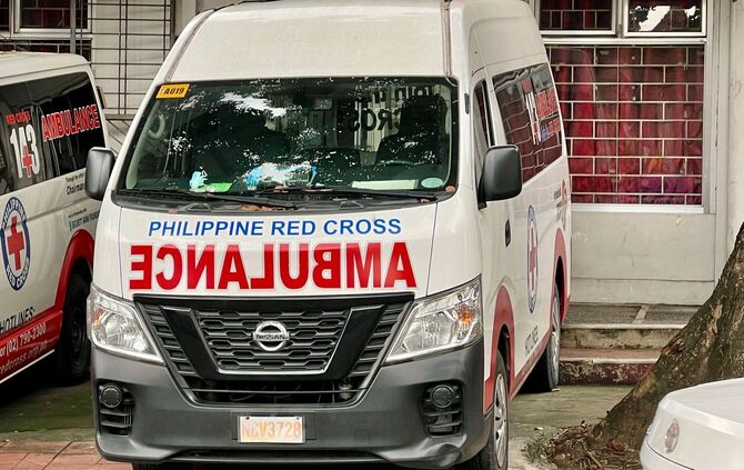 Krankenwagen auf den Philippinen