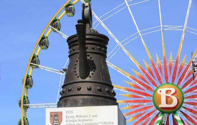 So wie die legendäre Kanne gehört auch das Cannstatter Volksfest zur Geschichte des Stuttgarter Stadtteils.