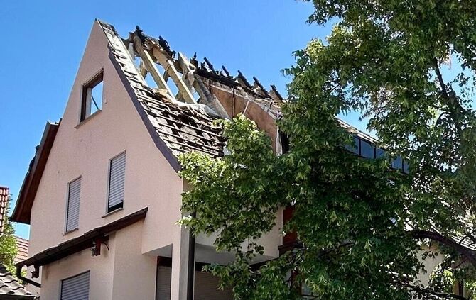 Die Suche nach der Ursache für den Brand am Samstag, 23. Mai 2026, in Strümpfelbach (Archivfoto) hat eine Weile gedauert - doch