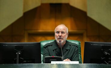 Parlamentspräsident Mohammad Bagher Ghalibaf
