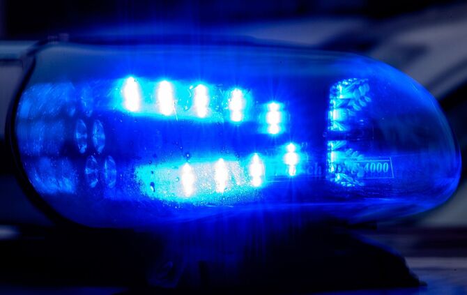 Blaulicht der Polizei