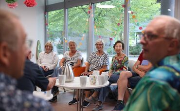 Beim Plaudern im Forum Nord kommt fast nur Positives zur Korber Höhe auf - aber es gibt auch Bewohner des Stadtteils, "die wir n