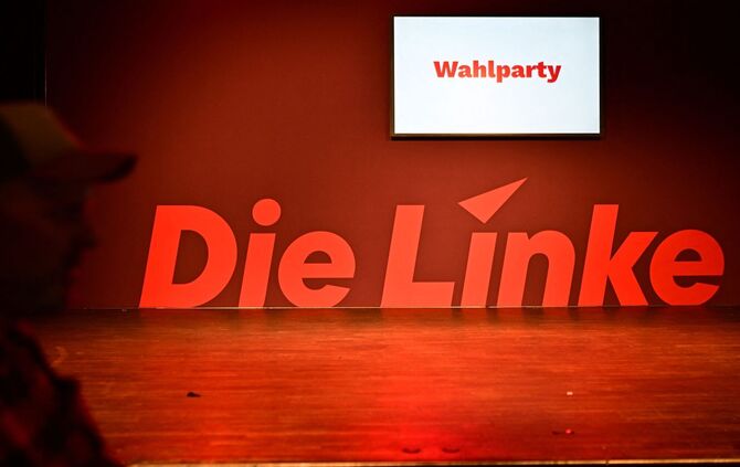 Abgeordnetenhaus-Wahl Berlin - Wahlparty Die Linke