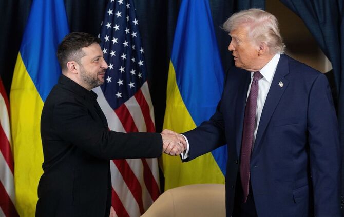 Wolodymyr Selenskyj und Donald Trump
