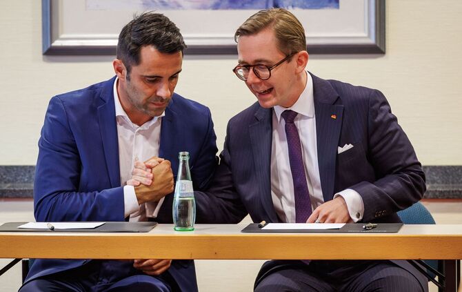 Sitzung des CDU-Landesvorstands nach Landtagswahl