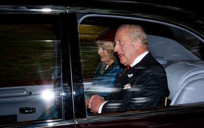 König Charles III. und Königin Camilla