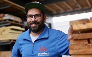 Moritz Schwind freut sich, dass der Sommer vorbei ist.