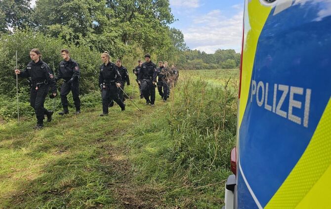 Suche nach Drohnenteilen in der Region Hannover