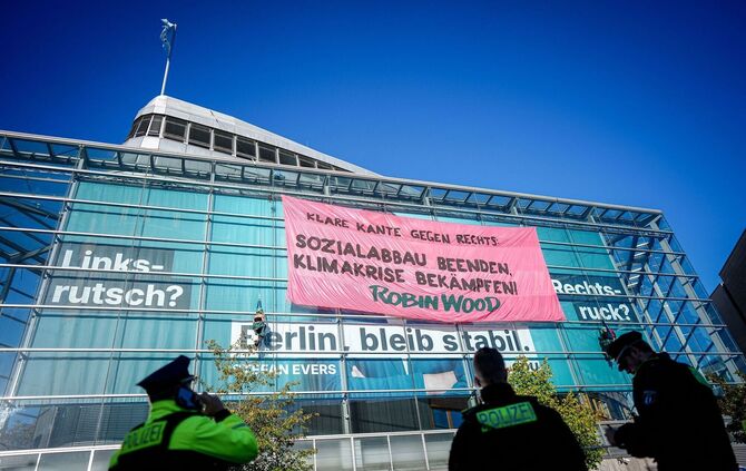 Aktion von "Robin Wood"