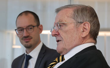 Die Vorstände Michael von Winning (links) und Robert Mayr.