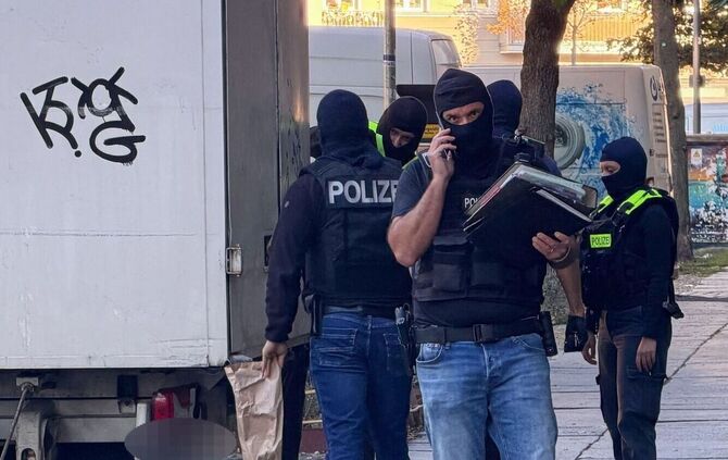 Razzia in Berlin