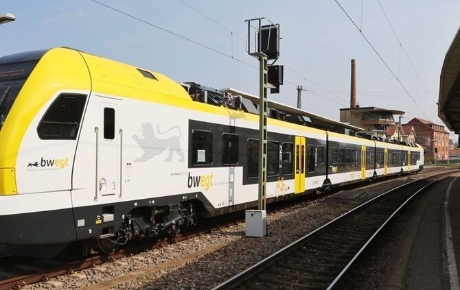 Ein Zug von Arverio in Schorndorf. (Archivfoto)