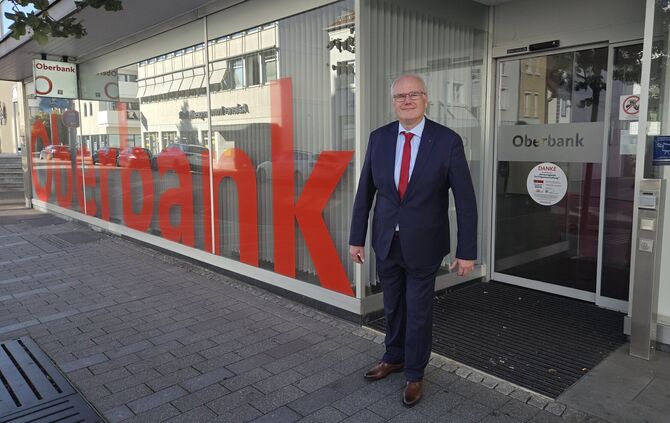 Ulrich Schniepp arbeitet heute bei der Oberbank in Aalen
