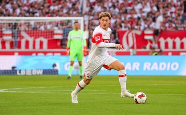 Angelo Stiller startet im Testspiel gegen den 1. FC Heidenheim.
