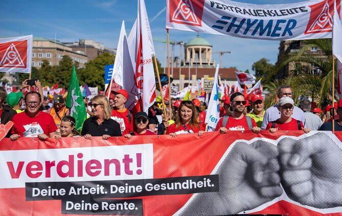 DGB-Aktionstag für den Sozialstaat - Stuttgart