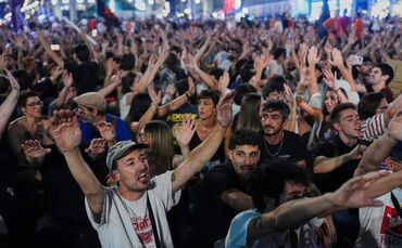 Protest in Madrid