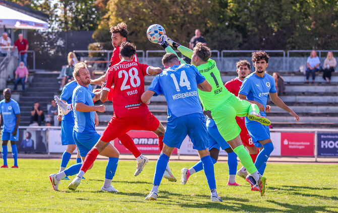 Der SV Fellbach musste sich dem VfB Friedrichshafen trotz einer 1:0-Führung mit 1:2 geschlagen geben.
