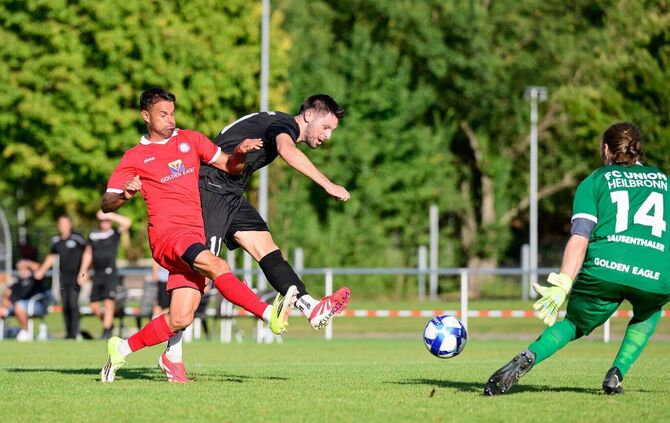 FSV-Kapitän Marcel Zimmermann feierte gegen Heilbronn sein Comeback – und traf direkt zum 4:2.