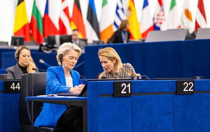 Von der Leyen und Kallas