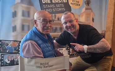 Otto Retzer ist für einen Abend nach Schorndorf gekommen – auf Einladung von Stephan Widlicky.