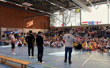 32 Mannschaften und über 300 Kinder waren bei der Mini-WM in Schorndorf dabei.