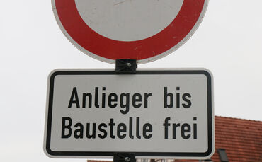 Verschiedene Baustellen im Ort stehen an.