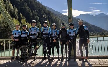 Ein Jahr lang hat sich die Gruppe auf die Tour vorbereitet.