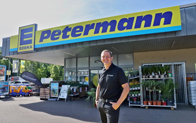 Vor 10 Jahren übernahm Ronald Petermann den Frische-Markt in Korb.