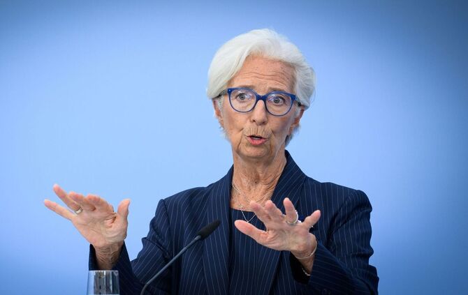 Christine Lagarde, Präsidentin der Europäischen Zentralbank,
