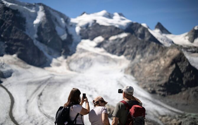 Gletscher in der Schweiz