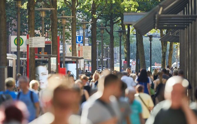 Menschen in der Stadt