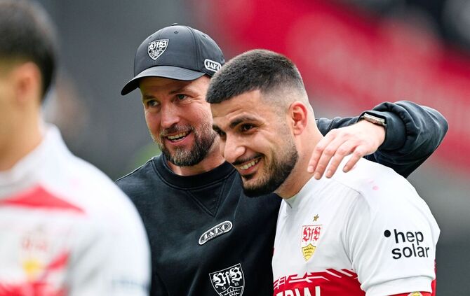 Sebastian Hoeneß und Deniz Undav