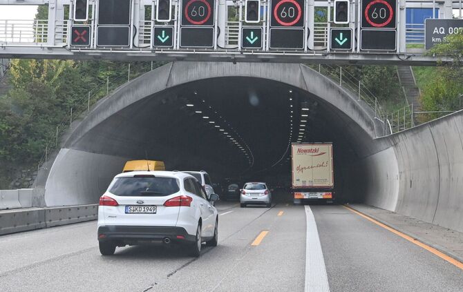 Engelbergtunnel bei Leonberg