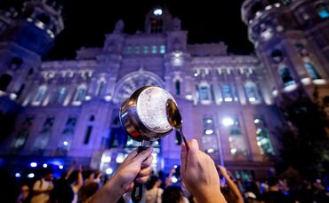 Protest gegen Wohnungsnot in Spanien