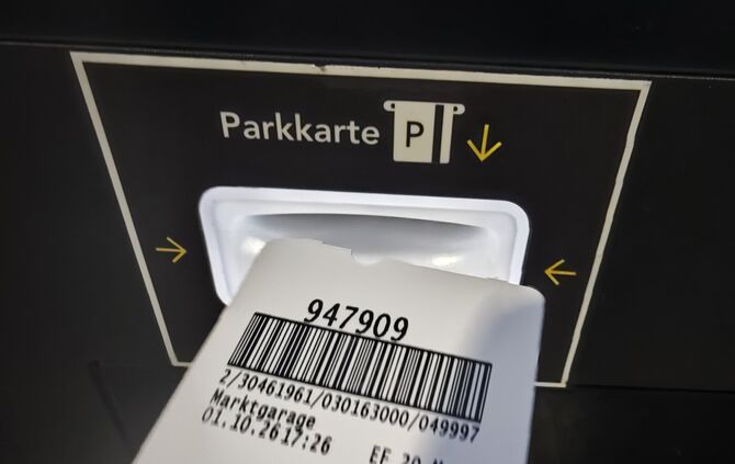 Senior aus Waiblingen hat sein Parkticket verloren und ärgert sich über die zu hohe Verlustgebühr (Symbolfoto).